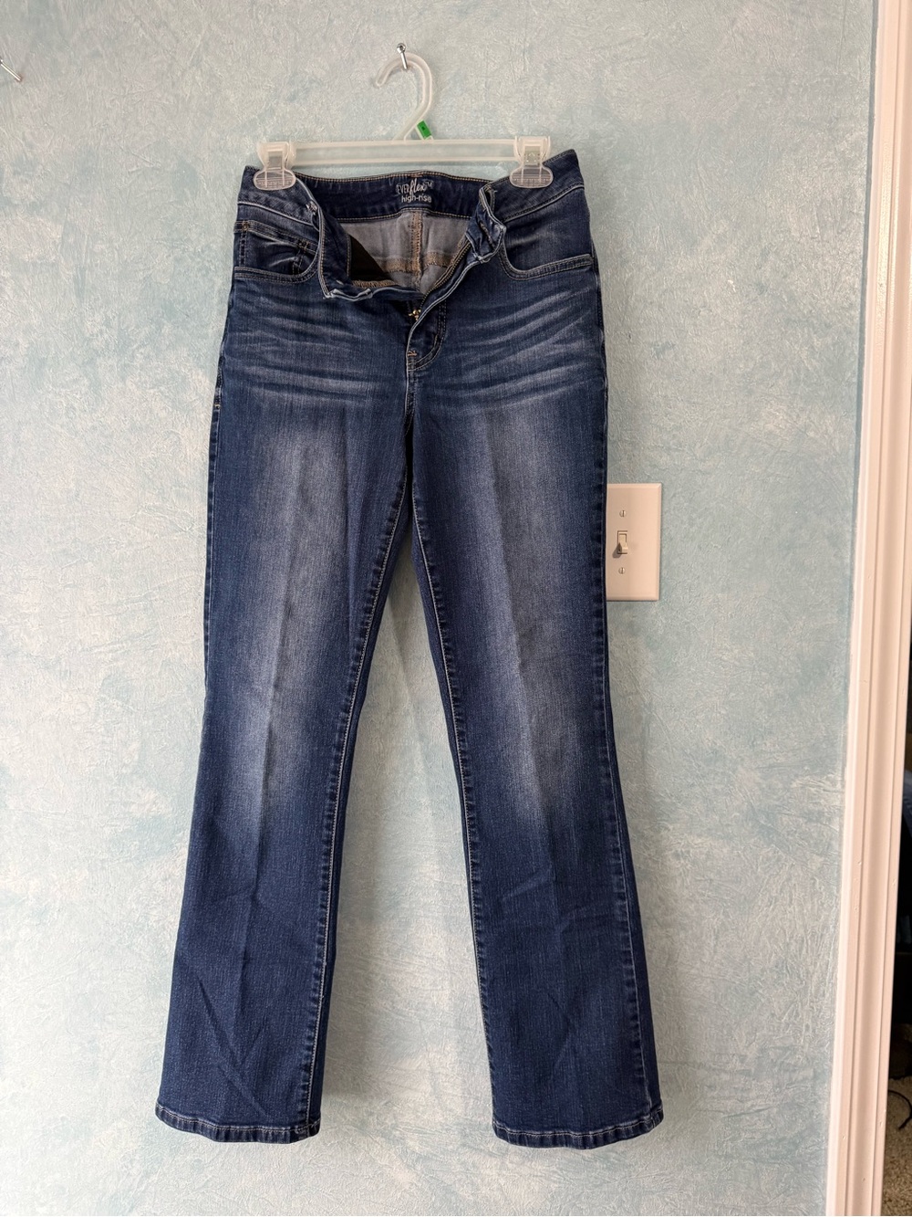 Maurices Women's Dark Blue Ever Flex High-rise Jeans